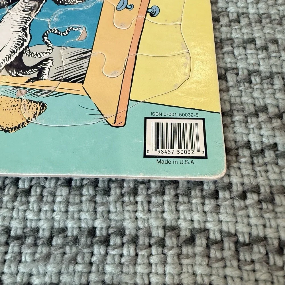 The‎ Cat In The Hat Dr. Seuss Frame Tray Puzzle Warren Company Vintage Kids 1985